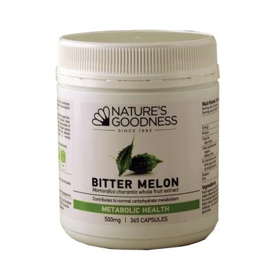 Nature's Goodness Bitter Melon Capsules 500mg 365c